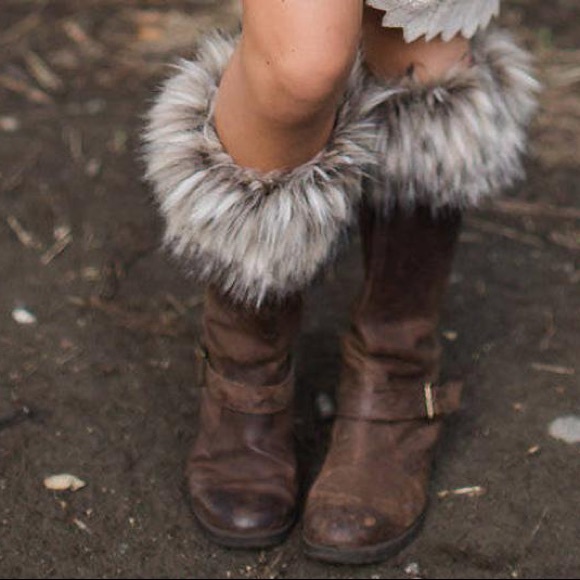 Royal Scout and Co. Accessories - Royal Scout & Co. Faux Fur Boot Cuffs